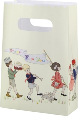 TALKING TABLES Belle & Boo party bags and stickers set of eight
