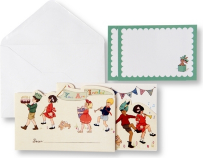 TALKING TABLES Belle & Boo invitations and thank you cards set