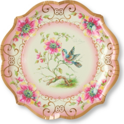 TALKING TABLES Large paper serving plates