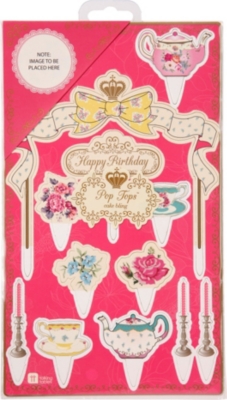 TALKING TABLES Truly Scrumptious cake toppers