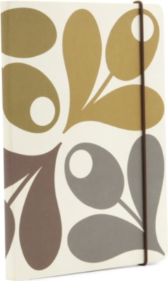 ORLA KIELY Acorn Cup A5 Perfect Bound notebook