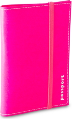 UNDERCOVER Leather passport holder
