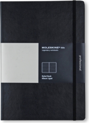 MOLESKINE A4 folio ruled notebook