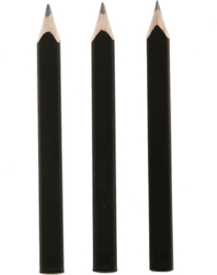 MOLESKINE Black pencils