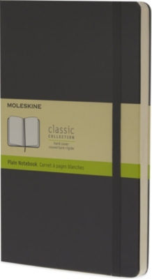 MOLESKINE Large plain notebook