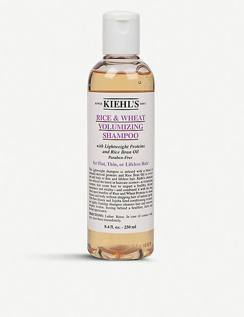 KIEHL'S: Rice and Wheat volumising shampoo 250ml