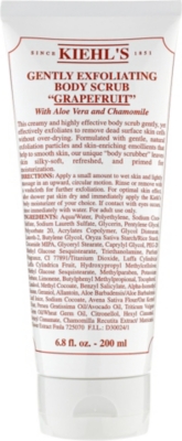 KIEHL'S Gently exfoliating scrub - grapefruit 200ml
