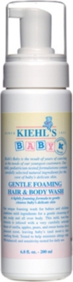 KIEHL'S Baby gentle foaming hair and body wash 200ml
