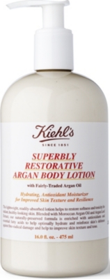 KIEHL'S Superbly restorative argan body lotion 475ml