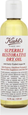 KIEHL'S Superbly restorative argan dry oil 125ml