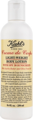 KIEHL'S Cr&egrave;me de Corps lightweight body lotion SPF 30 250ml
