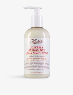 KIEHL'S Superbly Restorative argan body lotion 200ml