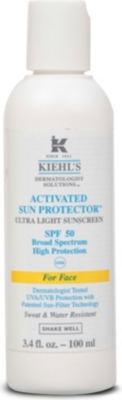 KIEHL'S Activated Sun Protector for Face SPF 50