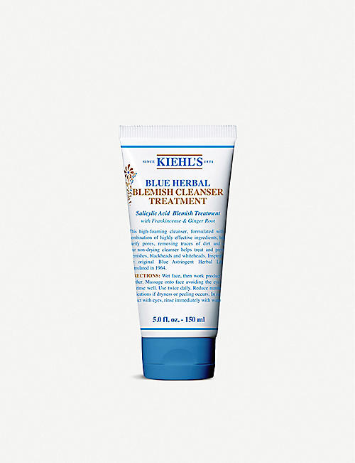 KIEHL'S: Blue Herbal Blemish Cleanser Treatment 150ml