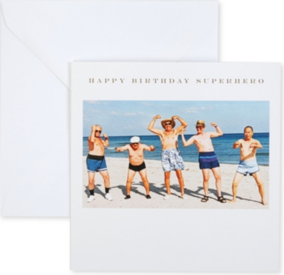 SUSAN O'HANLON Happy Birthday Superhero card