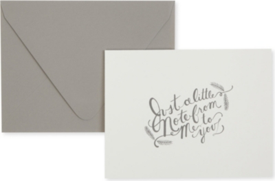 RIFLE PAPER Just a little note card