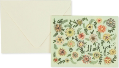 RIFLE PAPER Ella thank you card