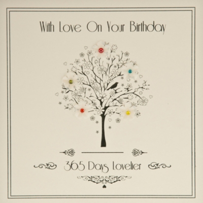 FIVE DOLLAR SHAKE 365 days lovelier birthday card