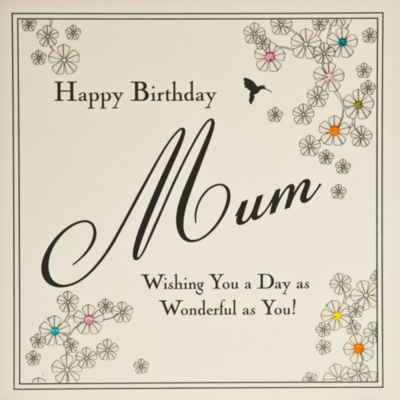 FIVE DOLLAR SHAKE Wonderful Mum birthday card