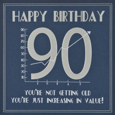 FIVE DOLLAR SHAKE 90th Birthday card
