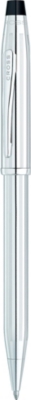A T CROSS Century II lustrous chrome ballpoint pen