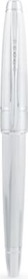 A T CROSS Apogee chrome fountain pen