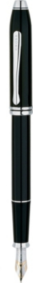 A T CROSS Townsend black lacquer fountain pen