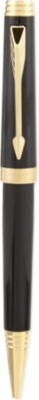 PARKER Premier black gold trim ball pen