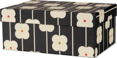ORLA KIELY Large black abacus gift box