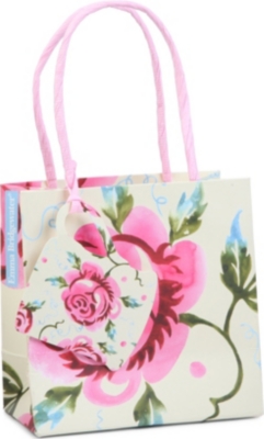 EMMA BRIDGEWATER Rose small gift bag