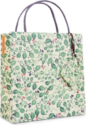 EMMA BRIDGEWATER Sweet Pea gift bag 22cm
