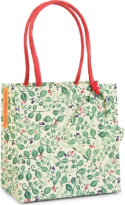 EMMA BRIDGEWATER Sweet Pea gift bag 13cm