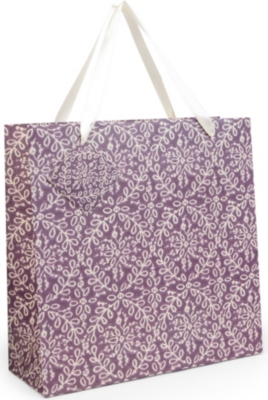 PENNY KENNEDY Nina Campbell Handblock Damask gift bag