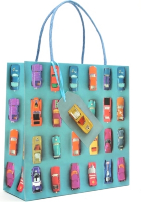 ELLA DORAN Cars gift bag medium