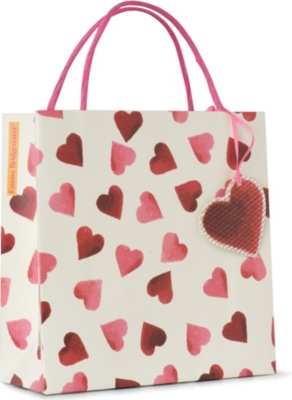 EMMA BRIDGEWATER Heart gift bag 20cm