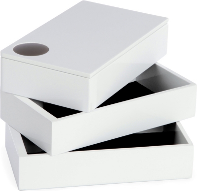 UMBRA Spindle pivoting storage box