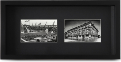 XL BOOM Black double photo frame 4