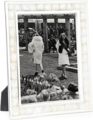 BASKERVILLE AND SANDERS Mother of pearl photo frame 8