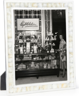 BASKERVILLE AND SANDERS Mother of pearl photo frame 10