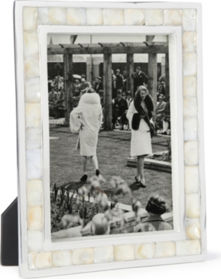 BASKERVILLE AND SANDERS Mother of pearl photo frame 7