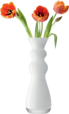 LSA Buba White vase 30cm