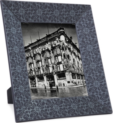 BRIGHT IDEAS Damask glass photo frame 10