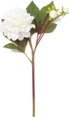 SIA HOME FASHION Dahlia spray stem in white 35cm
