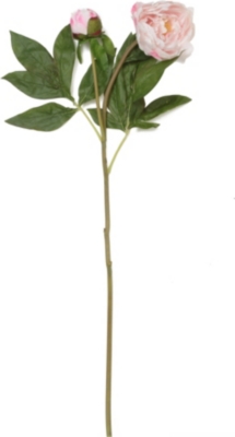 SIA HOME FASHION Peony bud stem in light pink 75cm