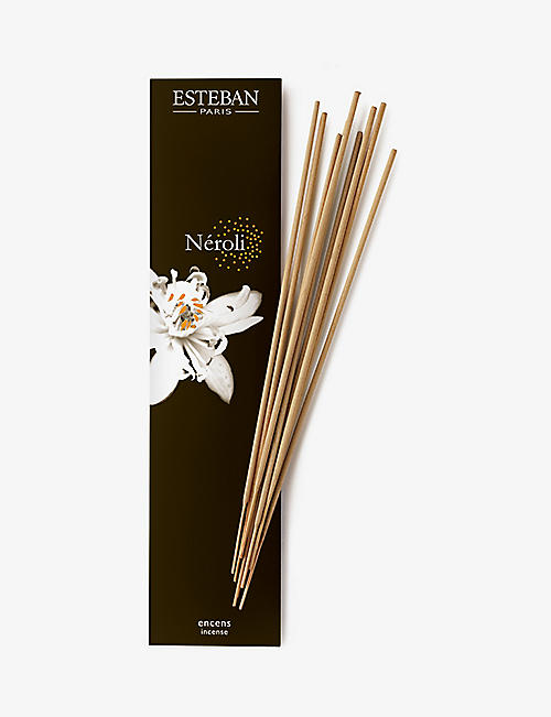 ESTEBAN: Néroli bamboo incense sticks pack of 20