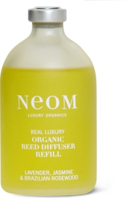NEOM LUXURY ORGANICS Real Luxury organic reed diffuser refill 100ml