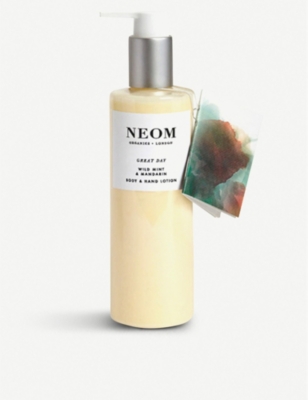 neom organic hand lotion