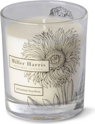 MILLER HARRIS Geranium Bourbon scented candle