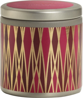 ILLUME Thai Lily mini scented candle tin