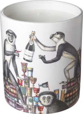 FORNASETTI Scimmie large candle